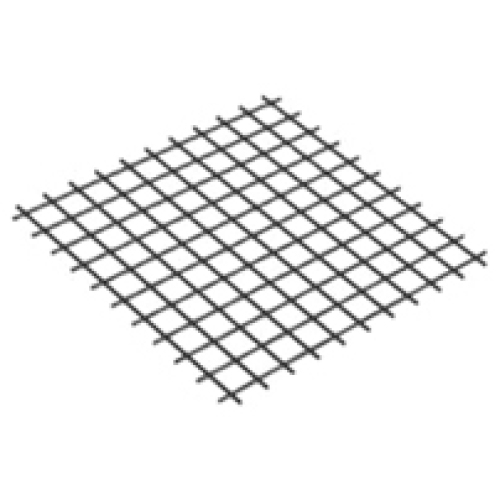 Деталь LEGO 71155 Net, String 10 x 10 Square - Black
