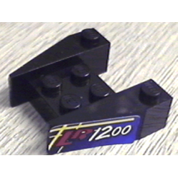 Wedge 3 1/2 x 4 without Stud Notches with 'LR1200' Pattern on Both Sides (Stickers) - Set 8417