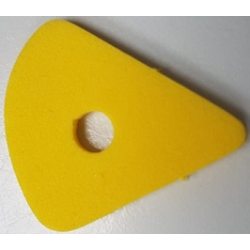 Foam Scala Triangle with Center Hole