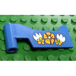 Fabuland Car Door Left With Flowers Pattern (Sticker) - Set 3635 Fabuland Car Door Left With Flowers Pattern (Sticker) - Set 3635