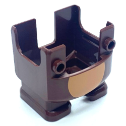 Large Figure Legs, Super Mario Overalls with Nougat Stomach Pattern (Tanooki Mario)