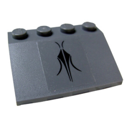 Slope 33 3 x 4 with SW Magna Droid Symbol Pattern (Sticker) - Set 7673 Slope 33 3 x 4 with SW Magna Droid Symbol Pattern (Sticker) - Set 7673