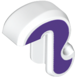 Cat Tail with Dark Purple Sides Pattern Cat Tail with Dark Purple Sides Pattern