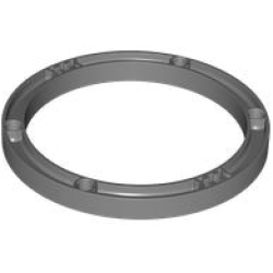 Support 11 x 11 Girder, Round - Dark Bluish Gray