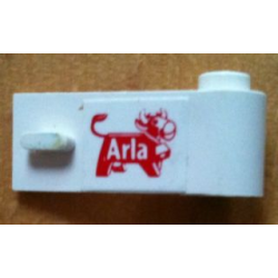 Door 1 x 3 x 1 Right with Arla Dairy Logo Pattern (Sticker) - Set 1581-2 Door 1 x 3 x 1 Right with Arla Dairy Logo Pattern (Sticker) - Set 1581-2