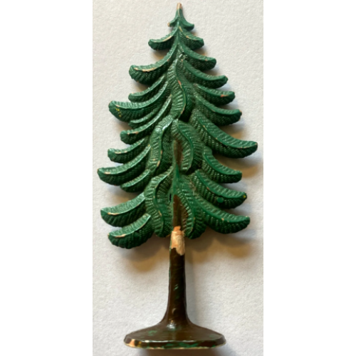 Деталь LEGO FTPine1 Plant, Tree Flat Pine Painted with Solid Base (1950s Version)