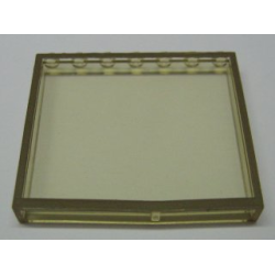 Modulex, Window 1 x 7 x 6 with Brown Border Pattern