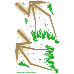 Plastic Sheet for Set 70679 - (49452/6253258)