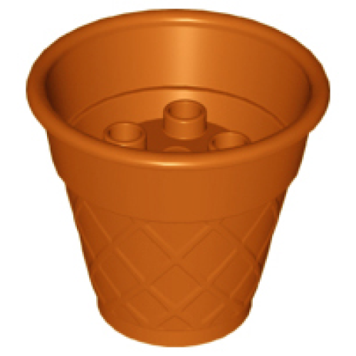 Деталь LEGO 15577 Duplo Ice Cream Waffle Cone