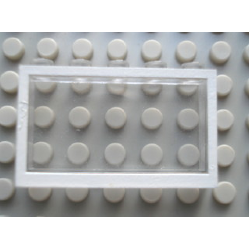 Деталь LEGO Mx1553pb01 Modulex, Window 1 x 5 x 3 with White Border Pattern