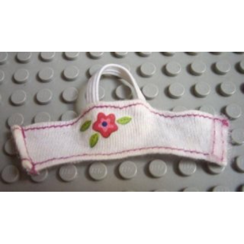 Деталь LEGO 40654 Scala, Clothes Female Halter Top with Magenta Flower Pattern