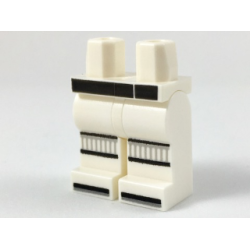 Hips and Legs with Black Belt, Silver and Black Knee Pads and Toes Pattern Hips and Legs with Black Belt, Silver and Black Knee Pads and Toes Pattern