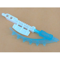 Bionicle Weapon Hordika Teeth Tool with Molded Trans-Light Blue Flexible End Pattern Bionicle Weapon Hordika Teeth Tool with Molded Trans-Light Blue Flexible End Pattern