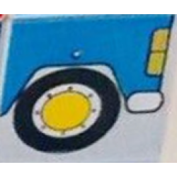 Duplo, Tile 2 x 2 x 1 with Farmhouse Mosaic Picture 12 Pattern Duplo, Tile 2 x 2 x 1 with Farmhouse Mosaic Picture 12 Pattern