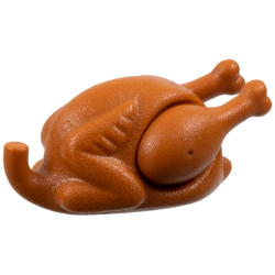 Turkey (Type 1) with Drumsticks 20mm with Round Opening on Back (33048 / 33057)