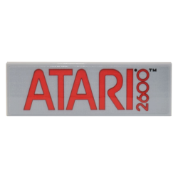 Tile 2 x 6 with Red 'ATARI 2600' Pattern (Sticker) - Set 10306