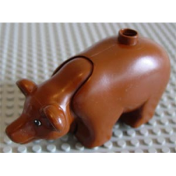 Duplo Bear Adult with Movable Head and Round Ears Duplo Bear Adult with Movable Head and Round Ears