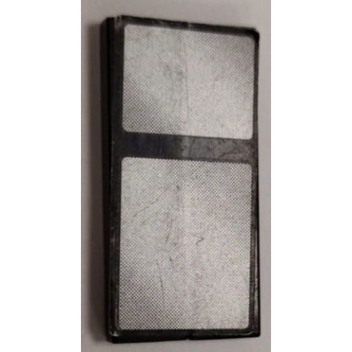 Деталь LEGO BA102pb06 Stickered Assembly 4 x 2 with Dual Silver Truck Mirror Pattern (Sticker) - Set 8285 - 2 Tile 1 x 4