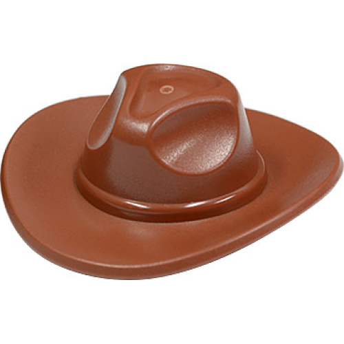 Деталь LEGO 13565 Minifigure, Headgear Hat, Very Wide Brim, Outback Style (Fedora)