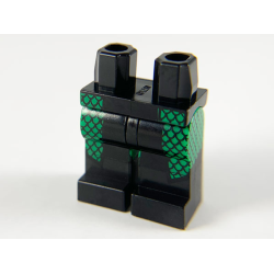 Hips and Green Legs with Black Boots, Black Scales Outlines and Front Panel Pattern Hips and Green Legs with Black Boots, Black Scales Outlines and Front Panel Pattern