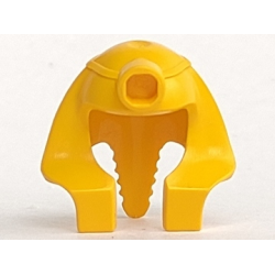 Minifigure, Headgear Headdress Mummy - Yellow Minifigure, Headgear Headdress Mummy - Yellow