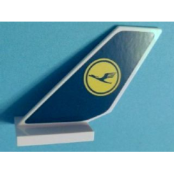 Tail Shuttle with Lufthansa Logo Pattern on Both Sides (Stickers) - Set 40146 Tail Shuttle with Lufthansa Logo Pattern on Both Sides (Stickers) - Set 40146