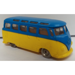 HO Scale, VW Minibus with Yellow Base HO Scale, VW Minibus with Yellow Base
