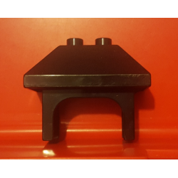 Duplo, Furniture Fireplace Top with 2 Studs Duplo, Furniture Fireplace Top with 2 Studs