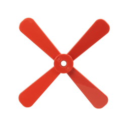 Propeller 4 Blade 13 Diameter without Studs Propeller 4 Blade 13 Diameter without Studs