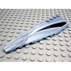 Wedge 12 x 3 Left with Alpha Team Arctic Wraparound Pattern