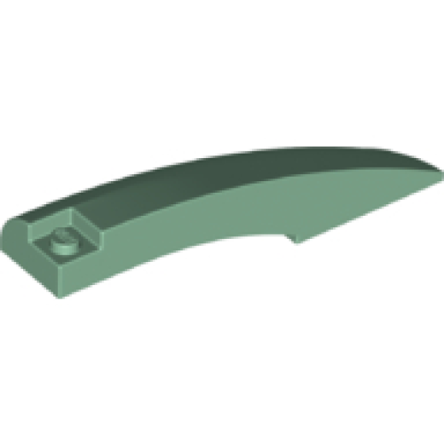Деталь LEGO 77180 Wedge 10 x 2 x 2 Left - Sand Green