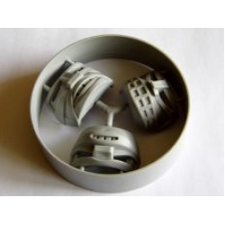 Sports Hockey Masks on Sprue - Masks 5, 6, 7 Sports Hockey Masks on Sprue - Masks 5, 6, 7