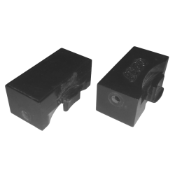 Train Brick 2 x 4 x 1 1/3 Sliding Block with Wheels Holder