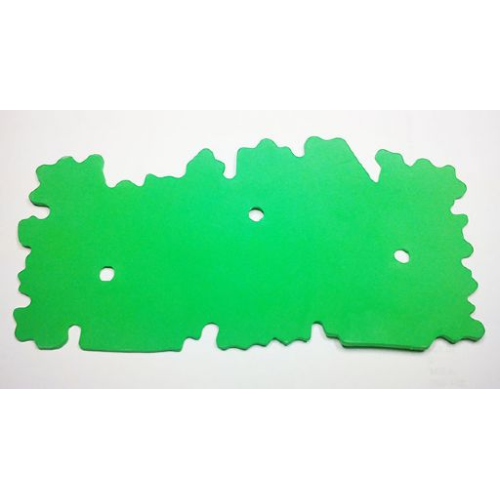 Деталь LEGO bb0642 Foam Scala Bush 22 x 12 with 3 Holes