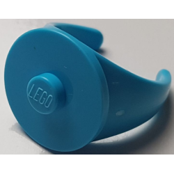 Ring with Stud (Undetermined Inside Diameter) - Medium Azure