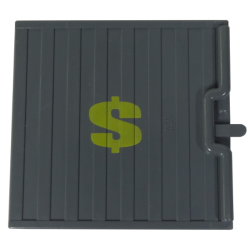 Door Sliding - Type 1 with Yellow Dollar Sign Pattern Door Sliding - Type 1 with Yellow Dollar Sign Pattern