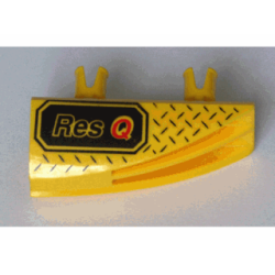 Vehicle, Fairing 1 x 4 Side Flaring Intake with 2 Pins with Res-Q Pattern Right Vehicle, Fairing 1 x 4 Side Flaring Intake with 2 Pins with Res-Q Pattern Right