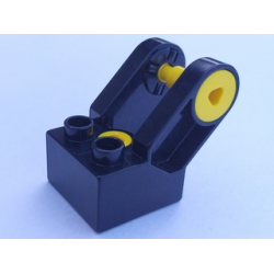 Duplo, Toolo Brick 2 x 2 with Angled Bracket with Forks and 2 Screws Duplo, Toolo Brick 2 x 2 with Angled Bracket with Forks and 2 Screws