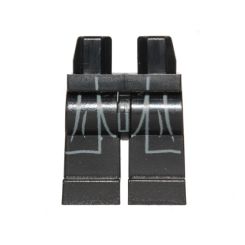 Деталь LEGO 970c00pb0344 Hips and Legs with SW Sith Robe Pattern (Darth Vader)