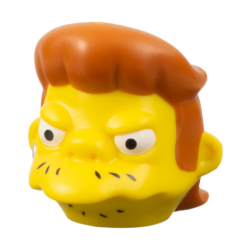 Minifigure, Head, Modified Simpsons Snake Pattern