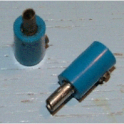 Electric, Connector, 1-Way Male Rounded with Hollow Pin (Banana Plug) Electric, Connector, 1-Way Male Rounded with Hollow Pin (Banana Plug)