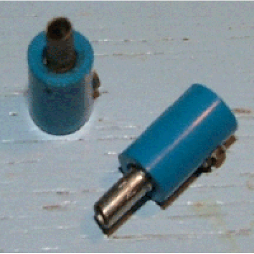 Деталь LEGO 996ac01 Electric, Connector, 1-Way Male Rounded with Hollow Pin (Banana Plug)