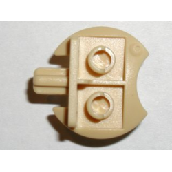 Sports Minifigure Stand Basketball / Hockey Goalie - Tan Sports Minifigure Stand Basketball / Hockey Goalie - Tan