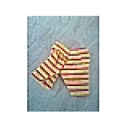 Duplo, Doll Cloth Pants with Red Stripes Pattern