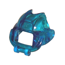 Minifigure, Visor Underwater - Trans-Dark Blue