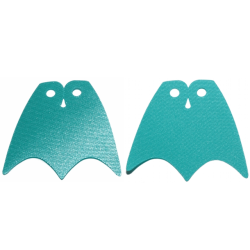 Mini Doll, Cape Cloth, Scalloped 3 Points - Traditional Starched Fabric, One Side Shiny Mini Doll, Cape Cloth, Scalloped 3 Points - Traditional Starched Fabric, One Side Shiny