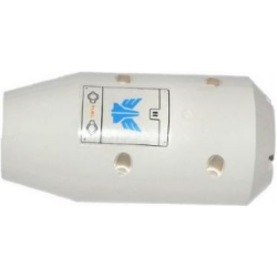 Vehicle, Tipper Drum 3 x 6 x 10 Half with 4 Pin Holes with 'FUEL', Filler Caps, and Galaxy Squad Logo Pattern (Sticker) - Set 70709 Vehicle, Tipper Drum 3 x 6 x 10 Half with 4 Pin Holes with 'FUEL', Filler Caps, and Galaxy Squad Logo Pattern (Sticker) - Set 70709