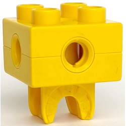 Duplo, Toolo Brick 2 x 2 with Holes and Clip Duplo, Toolo Brick 2 x 2 with Holes and Clip