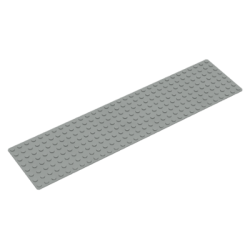 Baseplate 8 x 32 - Light Gray