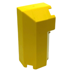 Brick, Modified Octagonal 2 x 2 x 3 1/3 Corner - Yellow